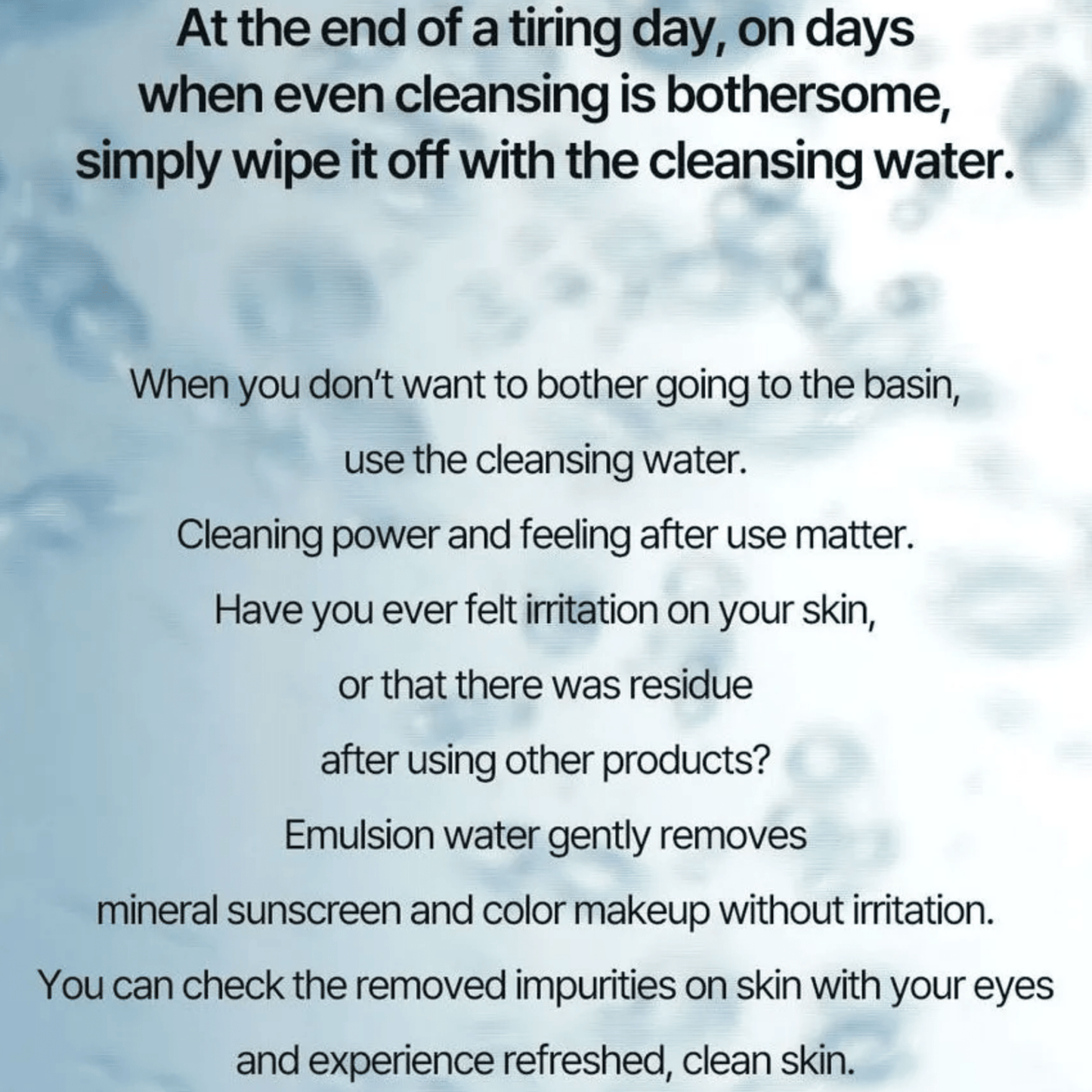 TORRIDEN Cleansing water TORRIDEN DIVE-IN Low Molecular Hyaluronic Acid Cleansing Water 400ml