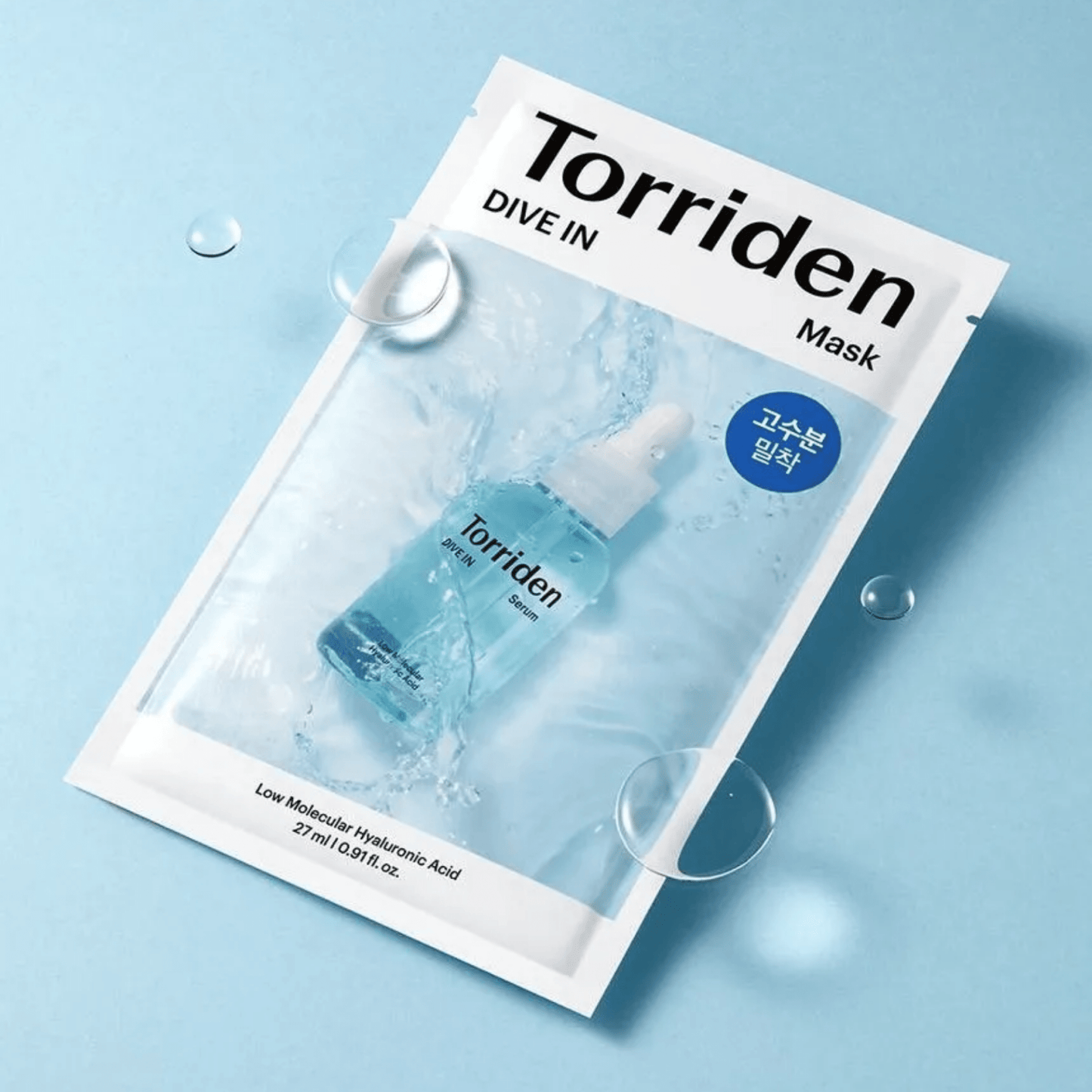 TORRIDEN Sheet mask TORRIDEN DIVE-IN Low Molecular Hyaluronic Acid Mask 27ml