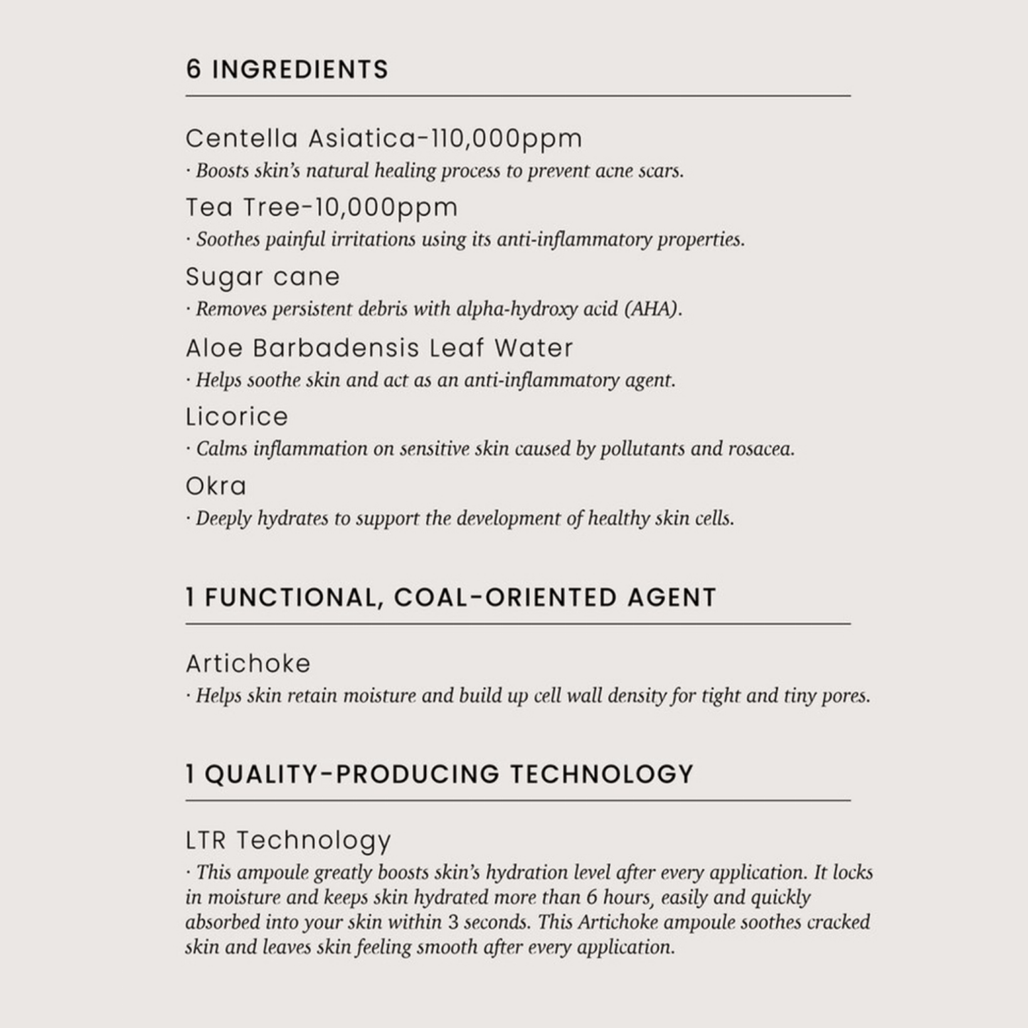 AXIS - Y Serum AXIS - Y Artichoke Intensive Skin Barrier Ampoule 30ml