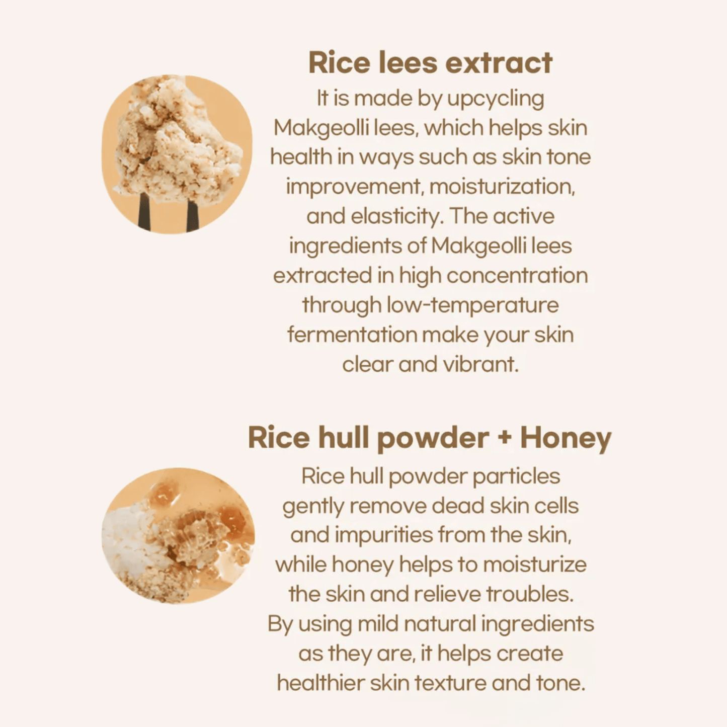 BEAUTY OF JOSEON Clay mask 150ml BEAUTY OF JOSEON Ground Rice and Honey Glow Mask