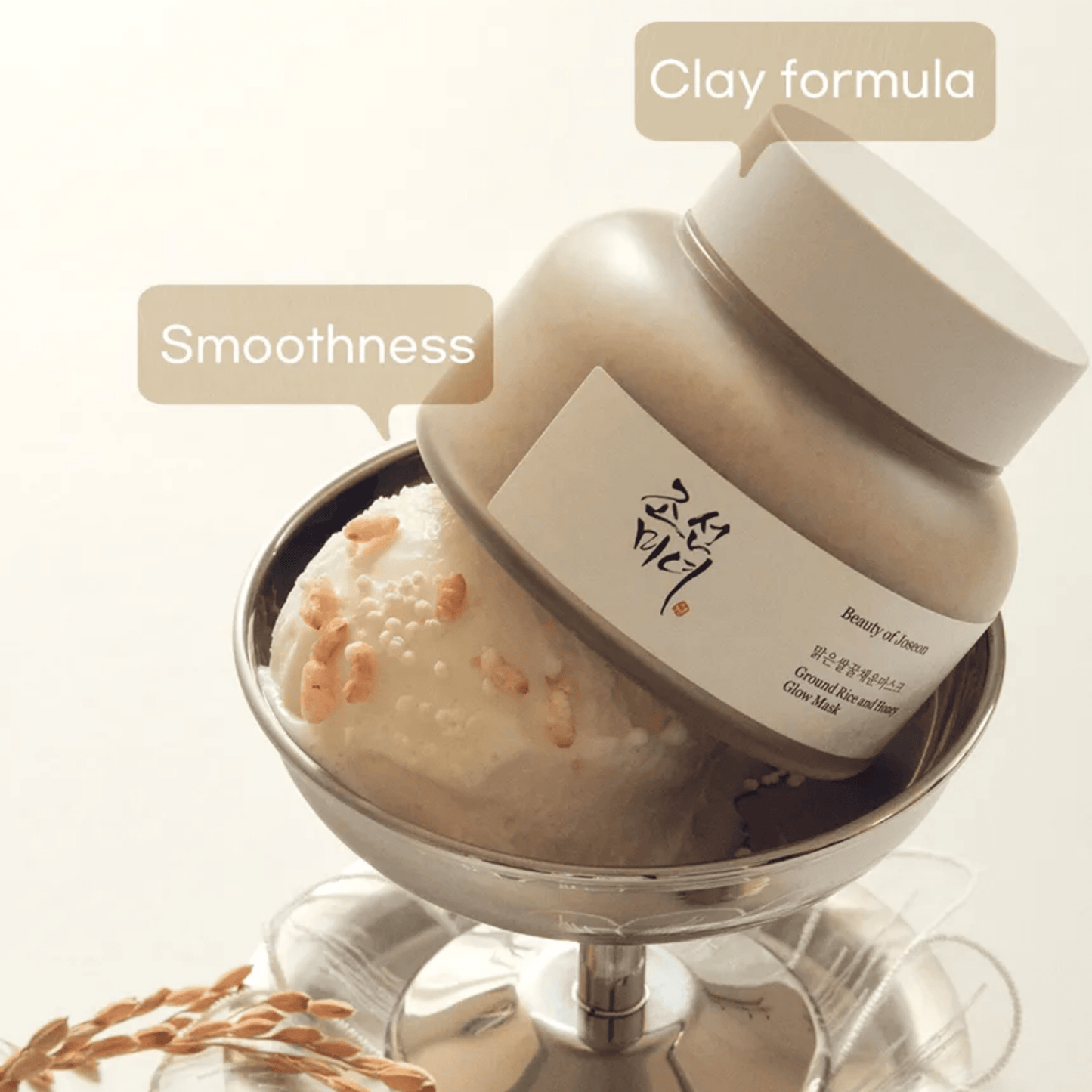BEAUTY OF JOSEON Clay mask 150ml BEAUTY OF JOSEON Ground Rice and Honey Glow Mask