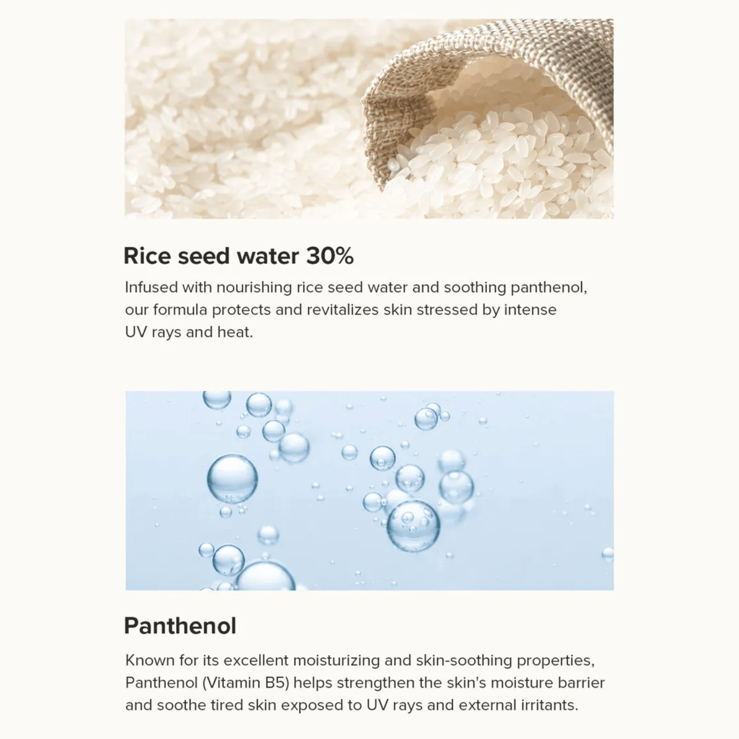 BEAUTY OF JOSEON Sunscreen 50ml BEAUTY OF JOSEON Relief Sun Aqua-Fresh: Rice + B5 SPF50+ PA++++