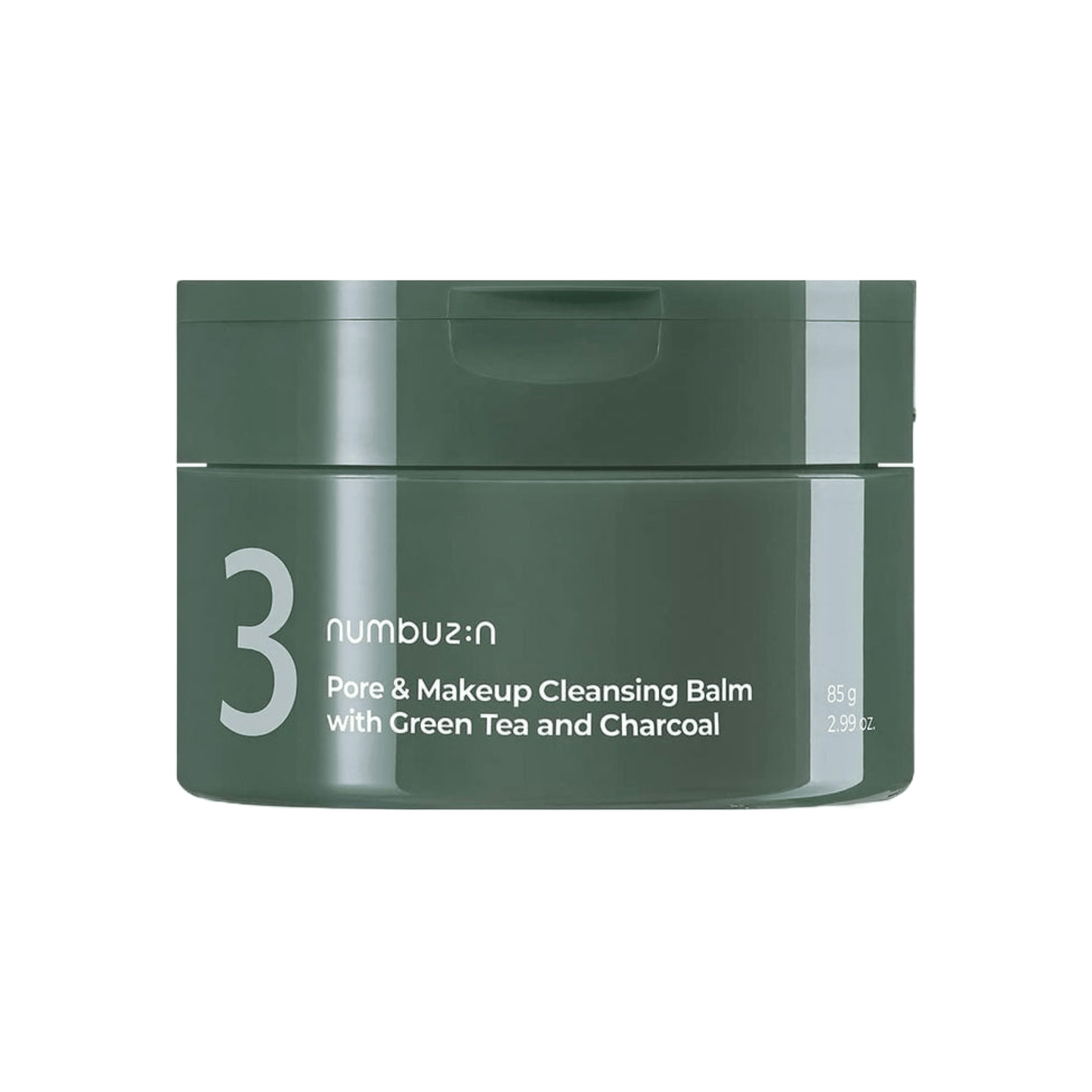 NUMBUZIN Cleansing balm NUMBUZIN No.3 Pore & Makeup Cleansing Balm with Green Tea and Charcoal 85g