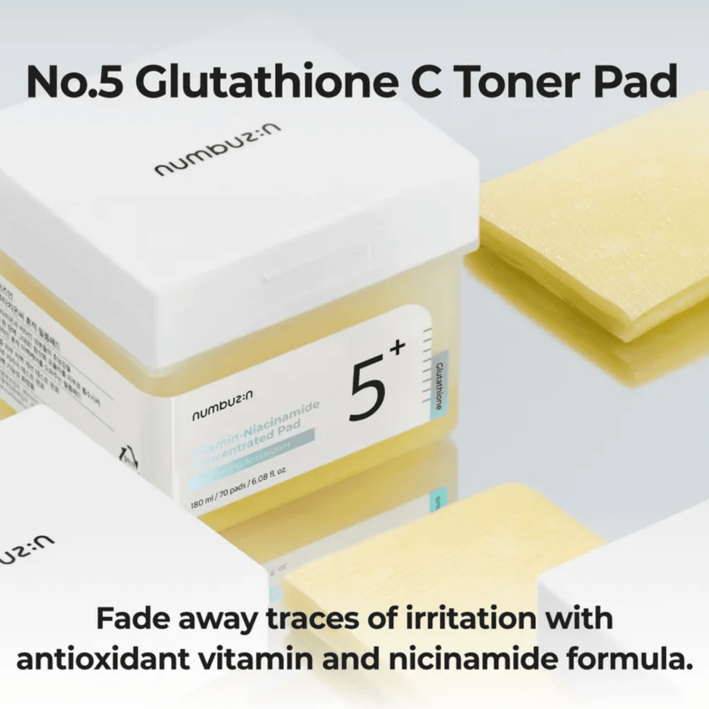 NUMBUZIN Toner Pad NUMBUZIN No.5 Vitamin-Niacinamide Concentrated Pad 180ml (70ea)