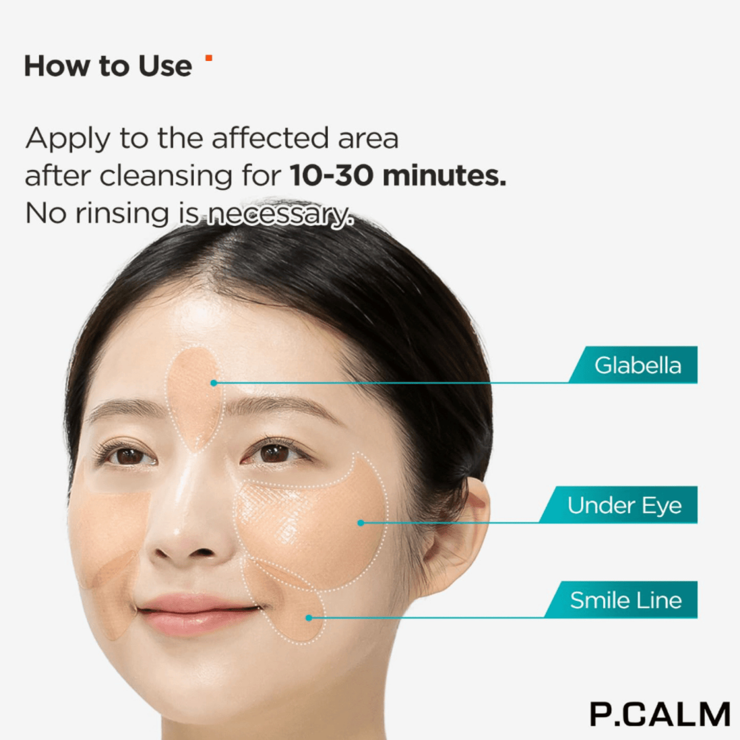 P.CALM Patches 85g P.CALM Retinolagen Ampoule Pad