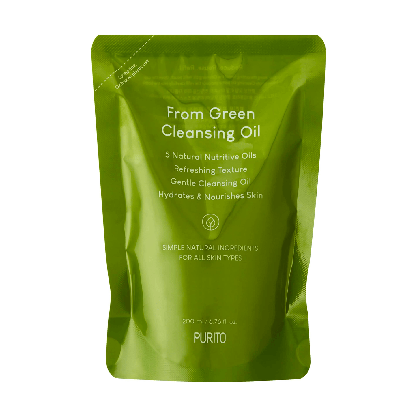 PURITO SEOUL Cleansing Oil Refill Only 200ml PURITO SEOUL From Green Cleansing Oil