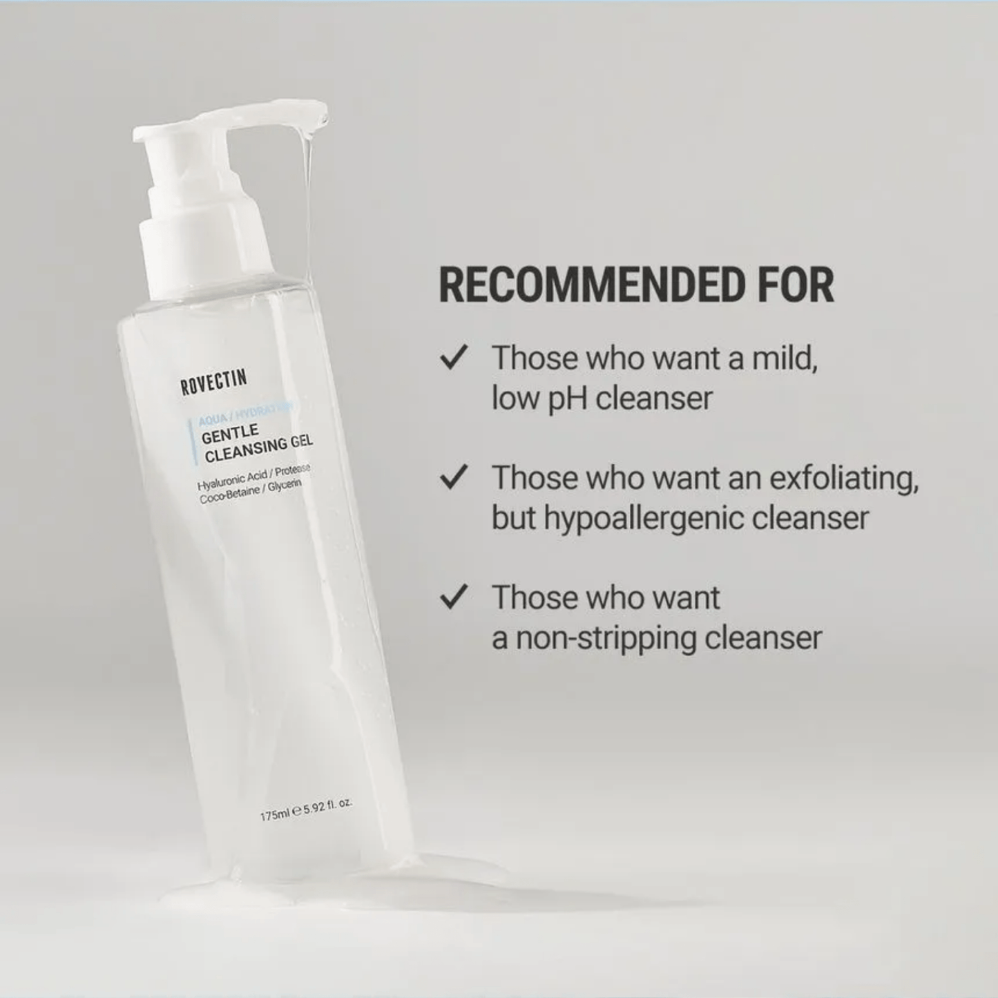 ROVECTIN Cleansing gel ROVECTIN Aqua Hydration Gentle Cleansing Gel 175ml