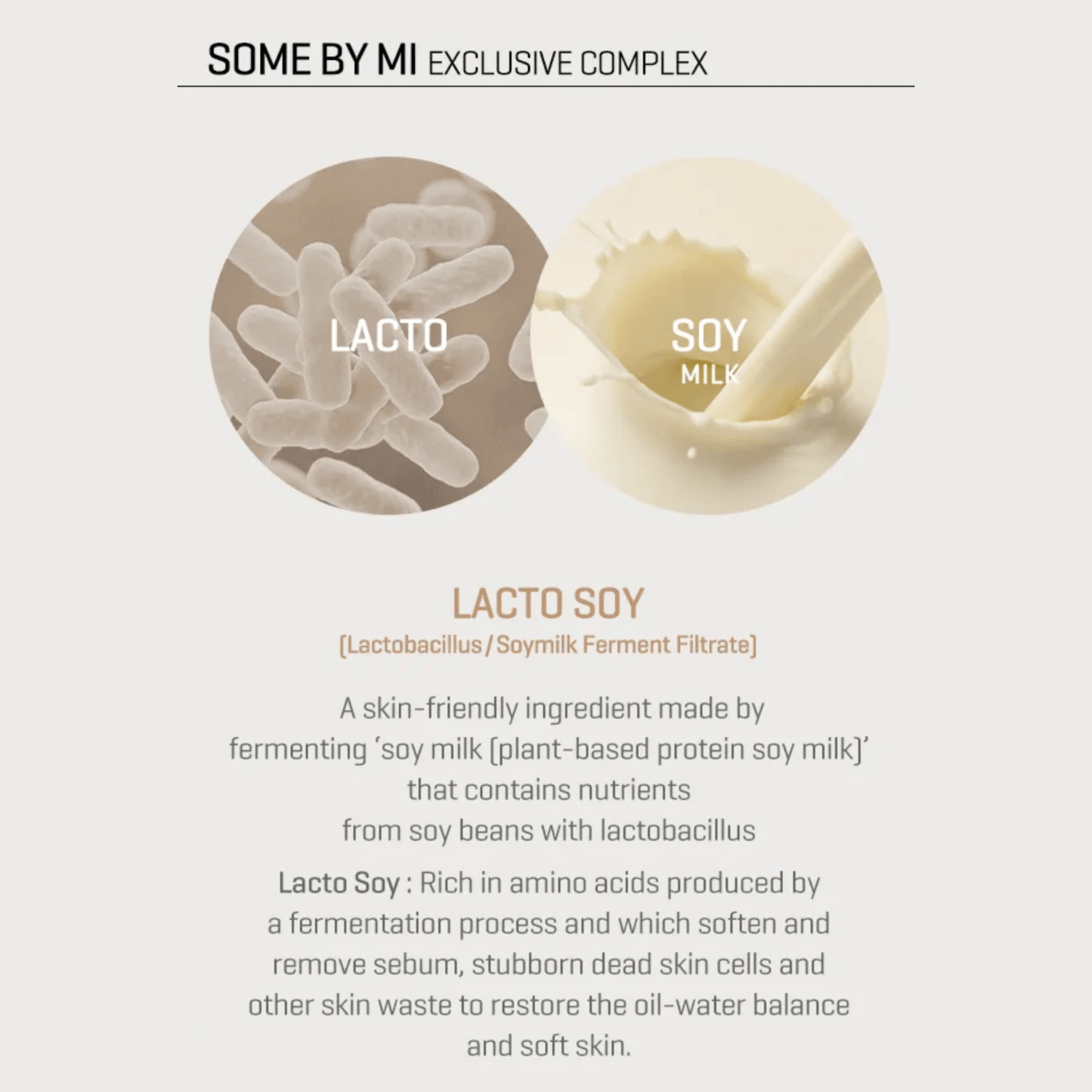 SOME BY MI Cleansing gel 180ml SOME BY MI Lacto Soy Mild Peeling Bubble Cleanser