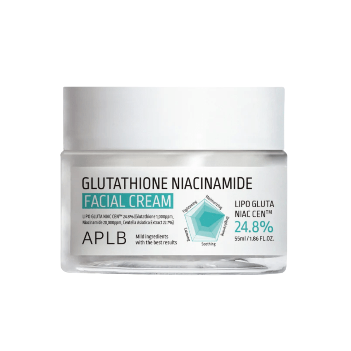 APLB Cream 55ml APLB Glutathione Niacinamide Facial Cream