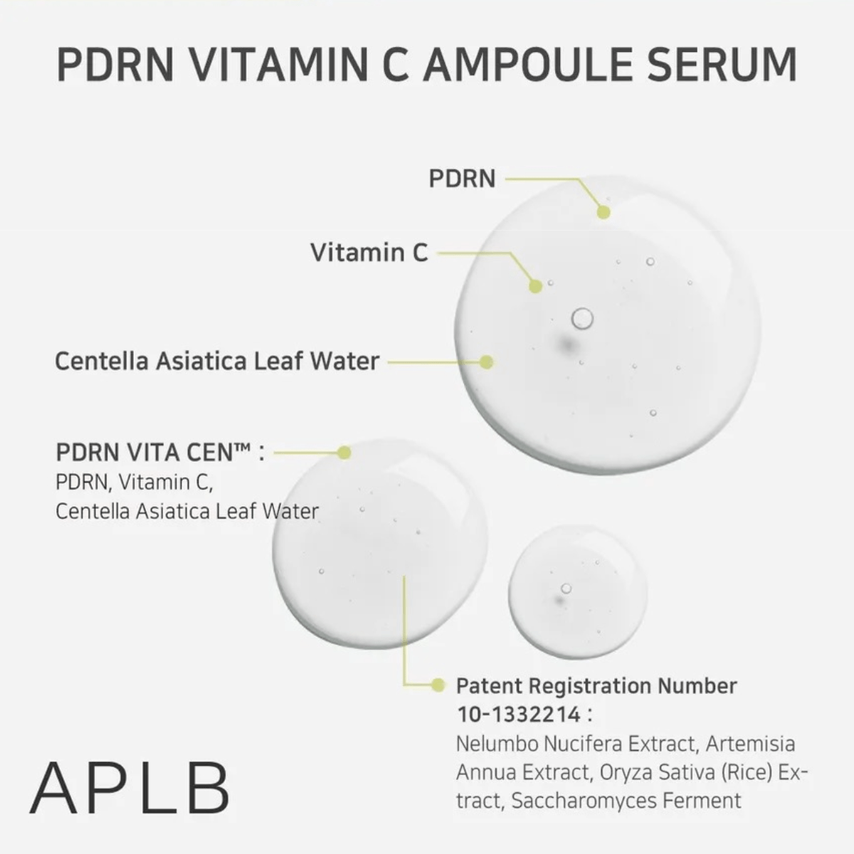 APLB Serum 40ml APLB PDRN Vitamin C Ampoule Serum