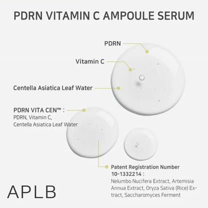 APLB Serum 40ml APLB PDRN Vitamin C Ampoule Serum