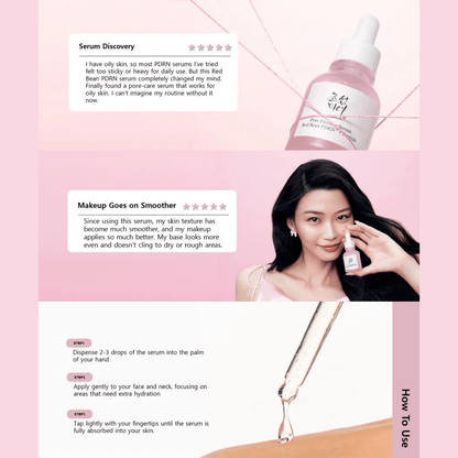 BEAUTY OF JOSEON Serum 30ml BEAUTY OF JOSEON Pore Firming Serum: Red Bean PDRN + Peptide