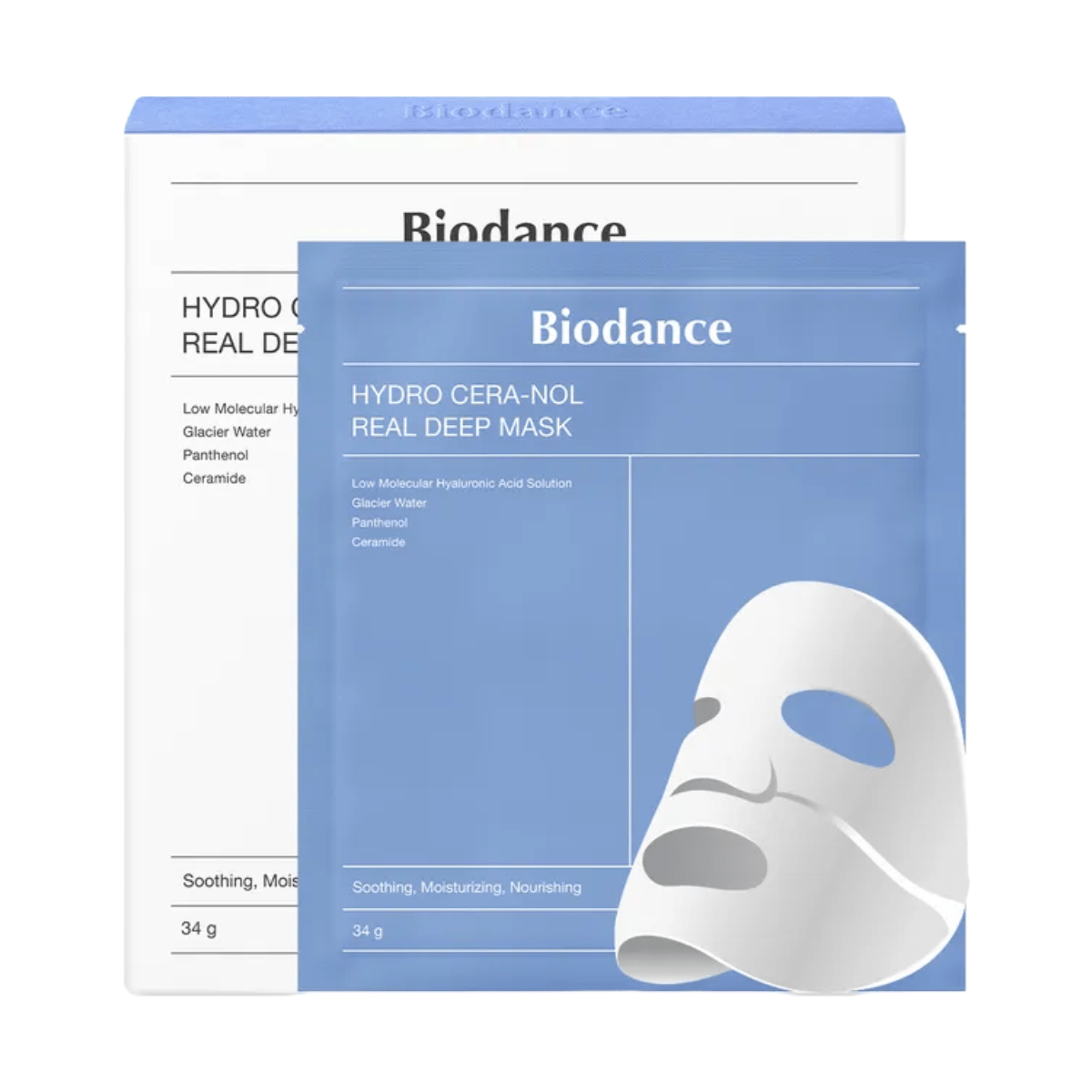 BIODANCE Hydrogel Mask 34g x 4ea BIODANCE Hydro Cera-nol Real Deep Mask