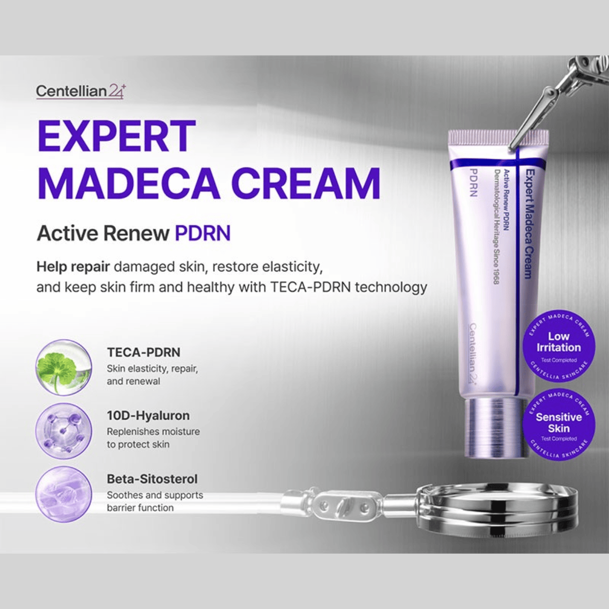 CENTELLIAN24 Cream 50ml CENTELLIAN24 Expert Madeca Cream Active Renew PDRN