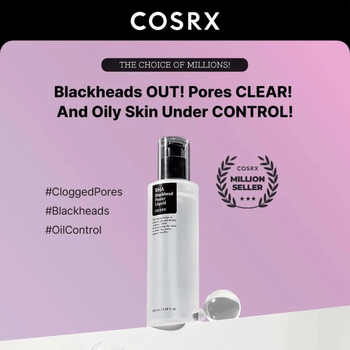 COSRX Exfoliator 100ml COSRX BHA Blackhead Power Liquid
