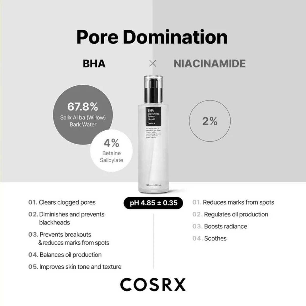 COSRX Exfoliator 100ml COSRX BHA Blackhead Power Liquid