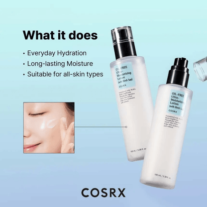 COSRX Lotion 100ml COSRX Oil Free Ultra Moisturizing Lotion with Birch Sap
