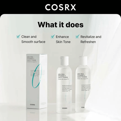 COSRX Toner 150ml COSRX Refresh AHA BHA Vitamin C Daily Toner