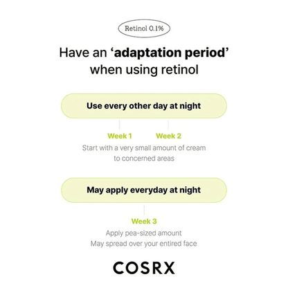 COSRX Cream 20ml COSRX The Retinol 0.1 Cream