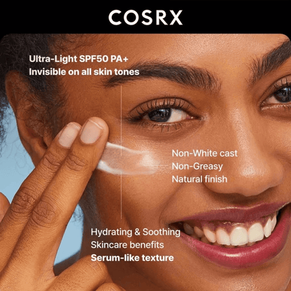COSRX Sunscreen 50ml COSRX Ultra Light Invisible Sunscreen SPF50+ PA++++