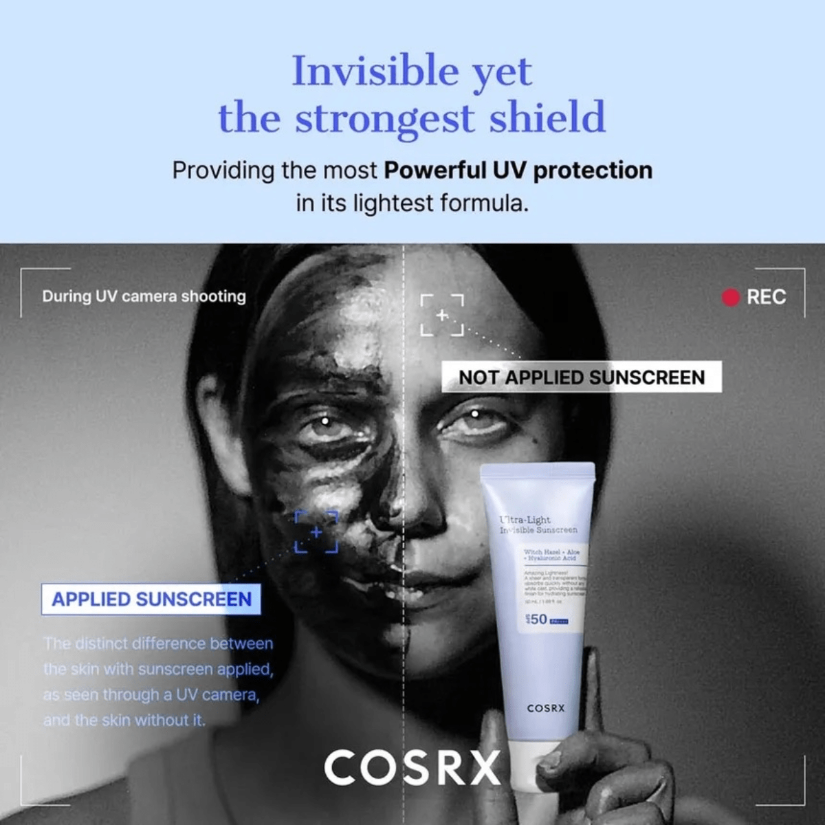 COSRX Sunscreen 50ml COSRX Ultra Light Invisible Sunscreen SPF50+ PA++++