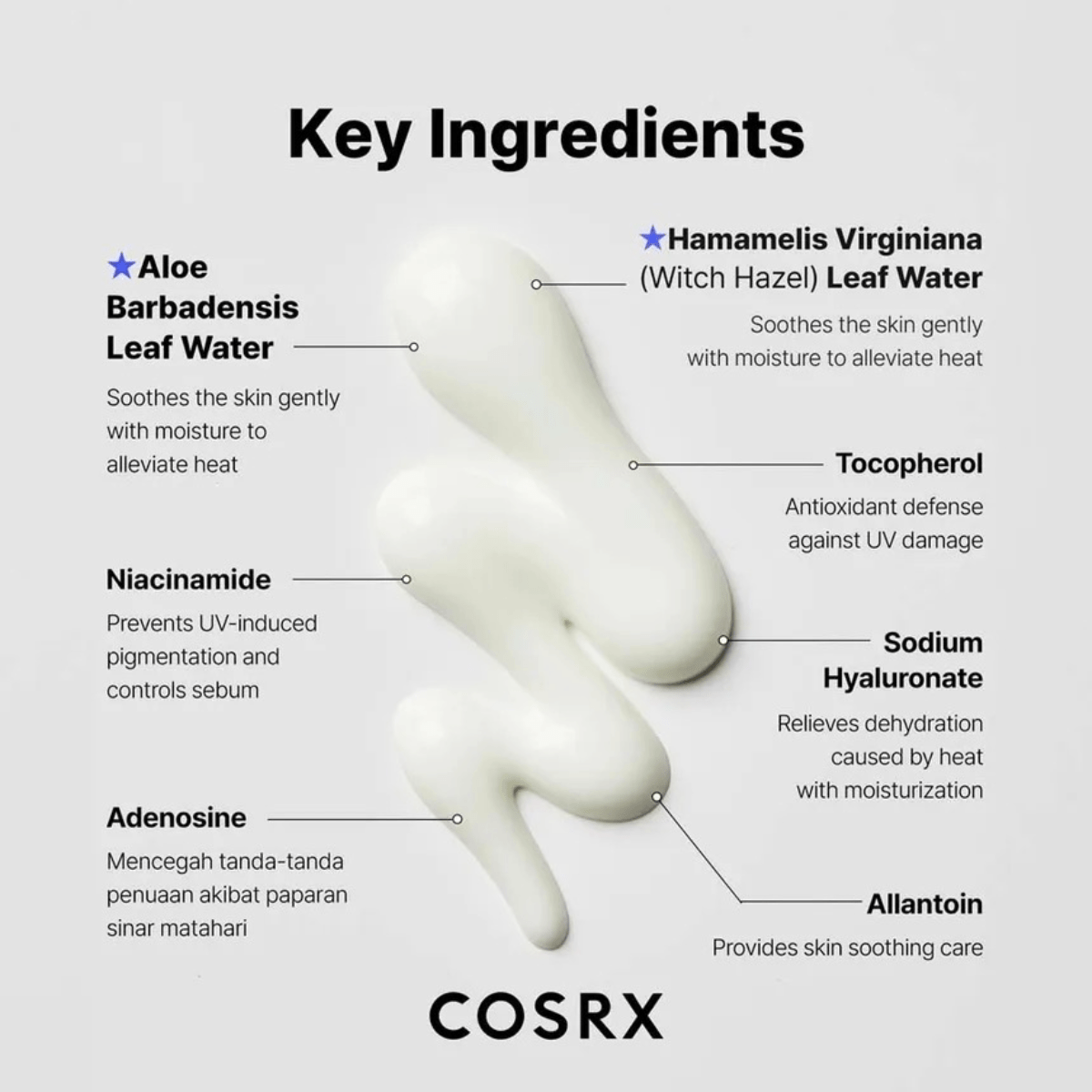 COSRX Sunscreen 50ml COSRX Ultra Light Invisible Sunscreen SPF50+ PA++++