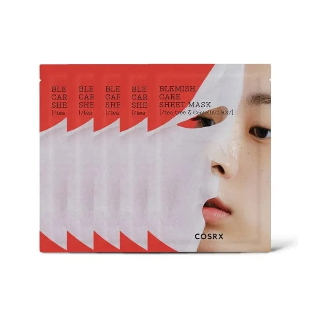 COSRX Sheet Mask 5pc (26ml x 5) COSRX AC Collection Blemish Care Sheet Mask