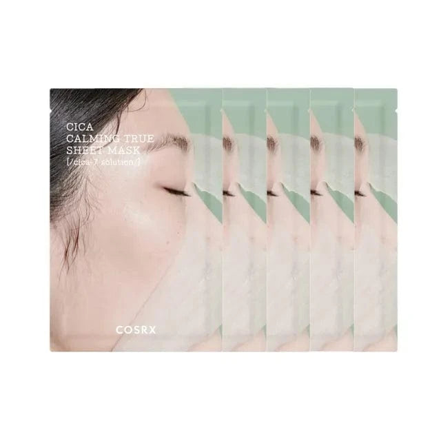 COSRX Sheet Mask 5pc (21ml x 5) COSRX Pure Fit Cica Calming True Sheet Mask