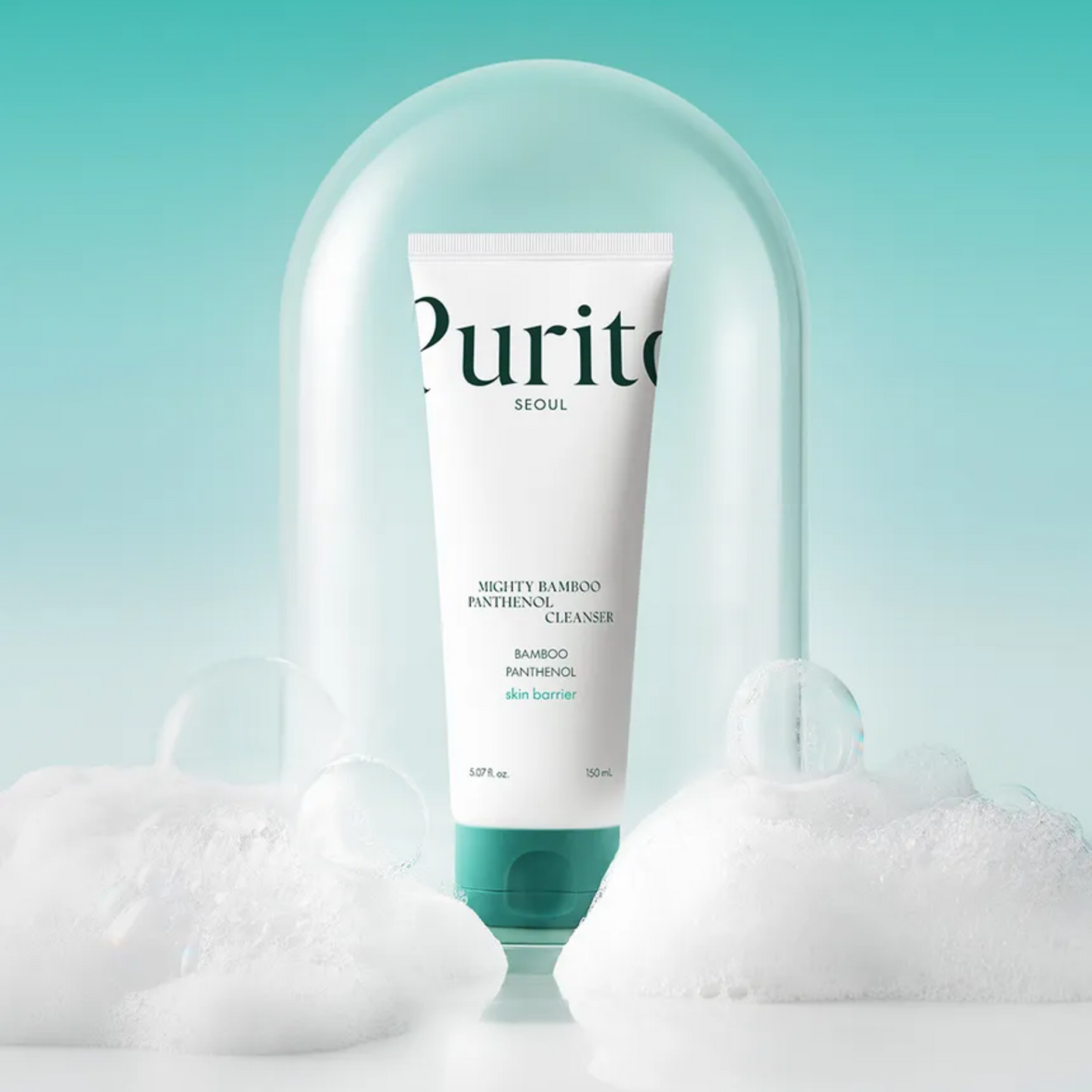 PURITO SEOUL Cleansing Foam 150ml PURITO SEOUL Mighty Bamboo Panthenol Cleanser