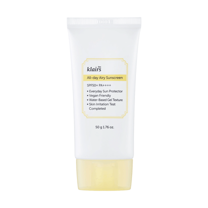 DEAR, KLAIRS Sunscreen 50ml DEAR, KLAIRS All-day Airy Sunscreen