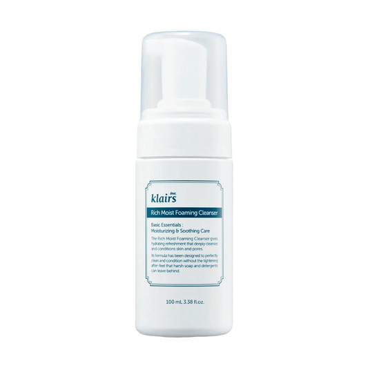 DEAR, KLAIRS Cleansing Foam 100ml DEAR, KLAIRS Rich Moist Foaming Cleanser