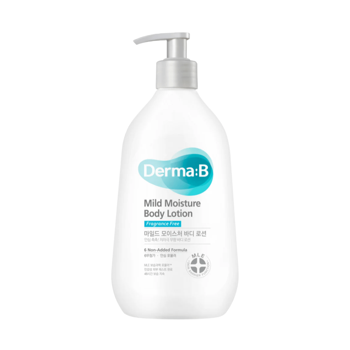 DERMA: B Body Lotion 400ml DERMA: B Mild Moisture Body Lotion