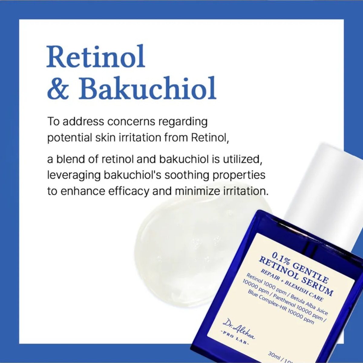 DR.ALTHEA 0.1% Gentle Retinol Serum