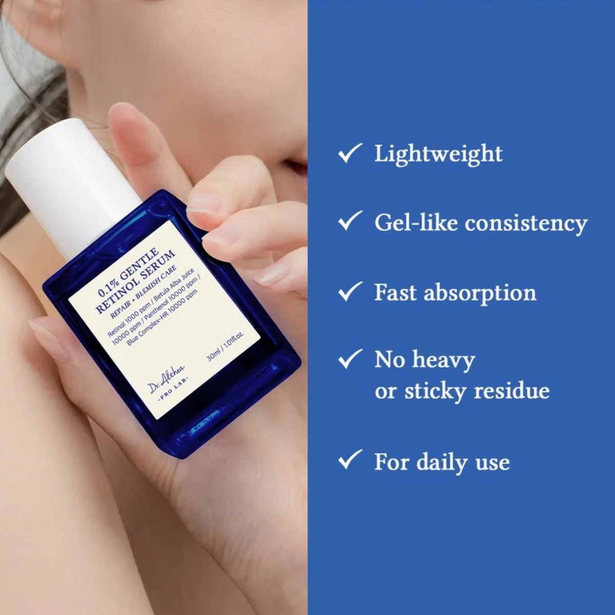 DR.ALTHEA 0.1% Gentle Retinol Serum