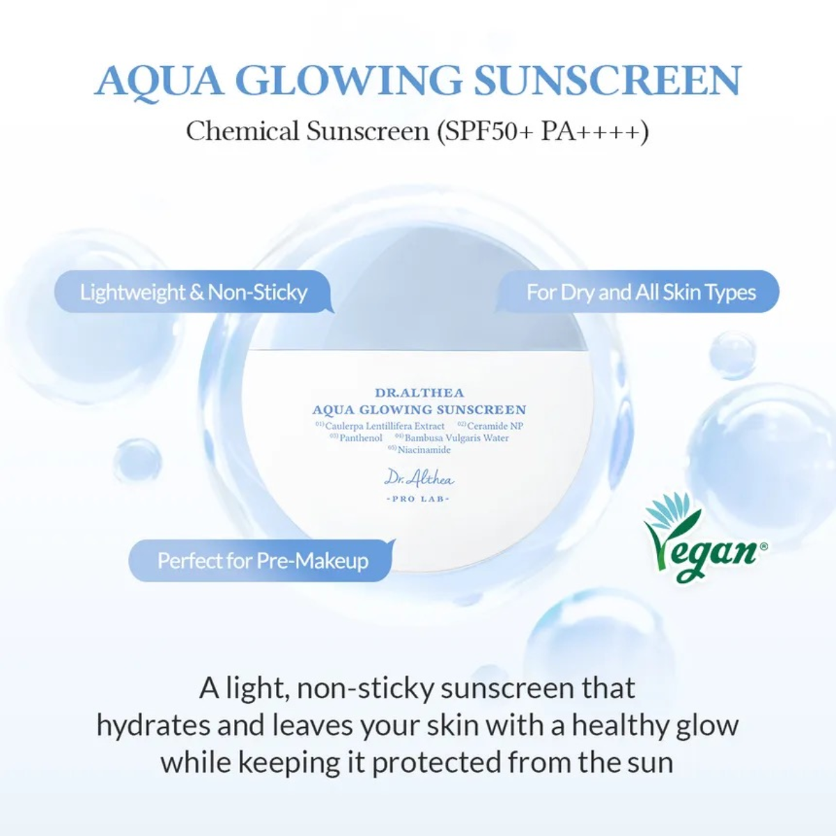 DR.ALTHEA Aqua Glowing Sunscreen