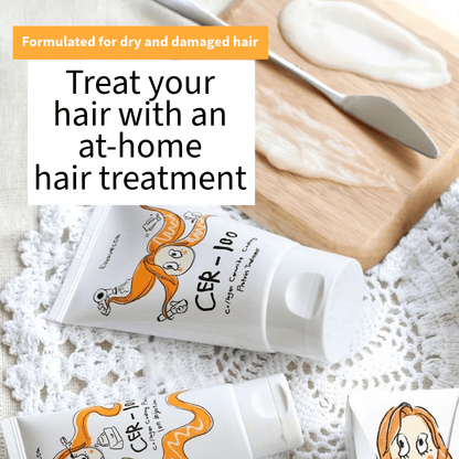 ELIZAVECCA Hair Treatment 100ml ELIZAVECCA Milky Piggy CER-100 Collagen Ceramide Coating Protein Treatment