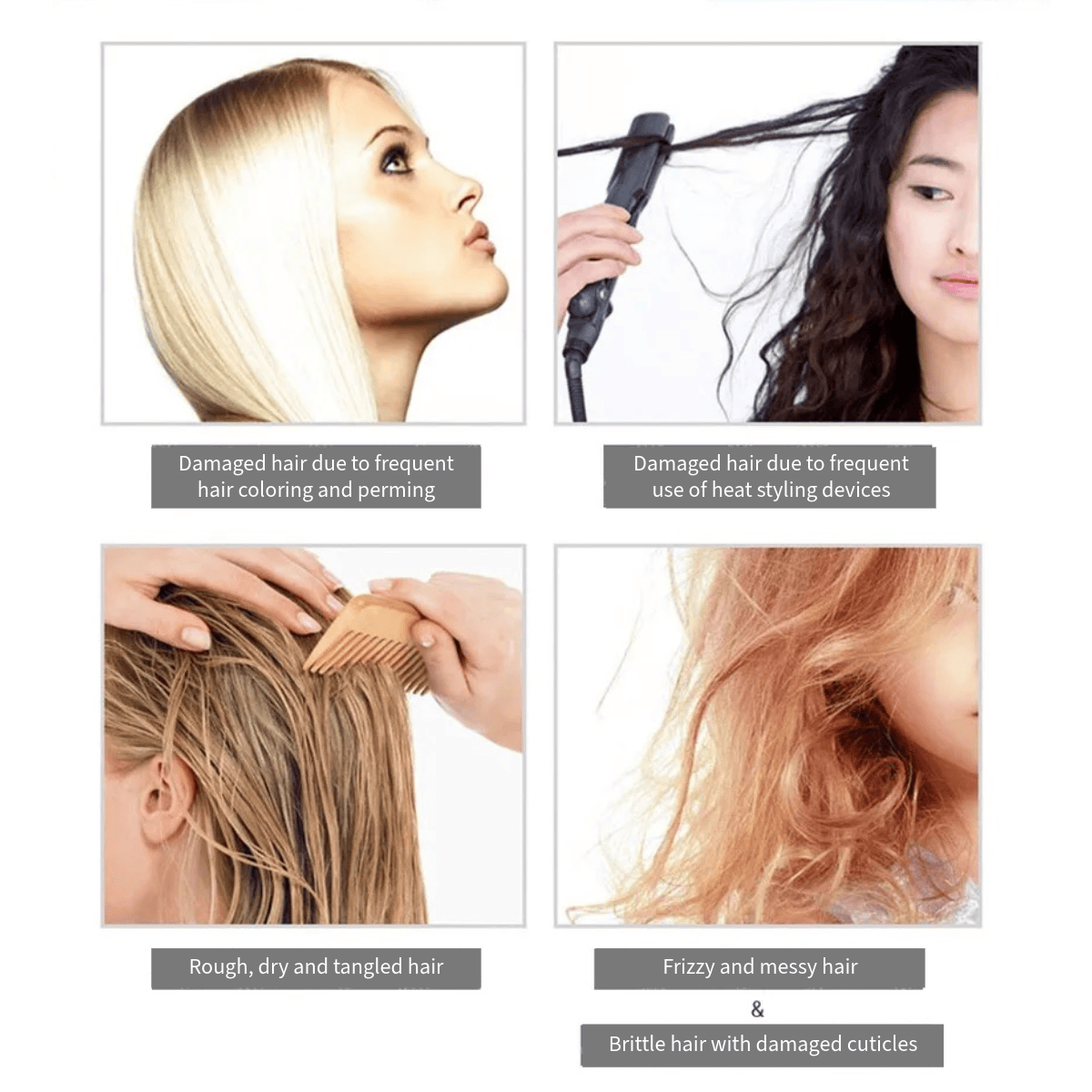 ELIZAVECCA Hair Treatment 100ml ELIZAVECCA Milky Piggy CER-100 Collagen Ceramide Coating Protein Treatment