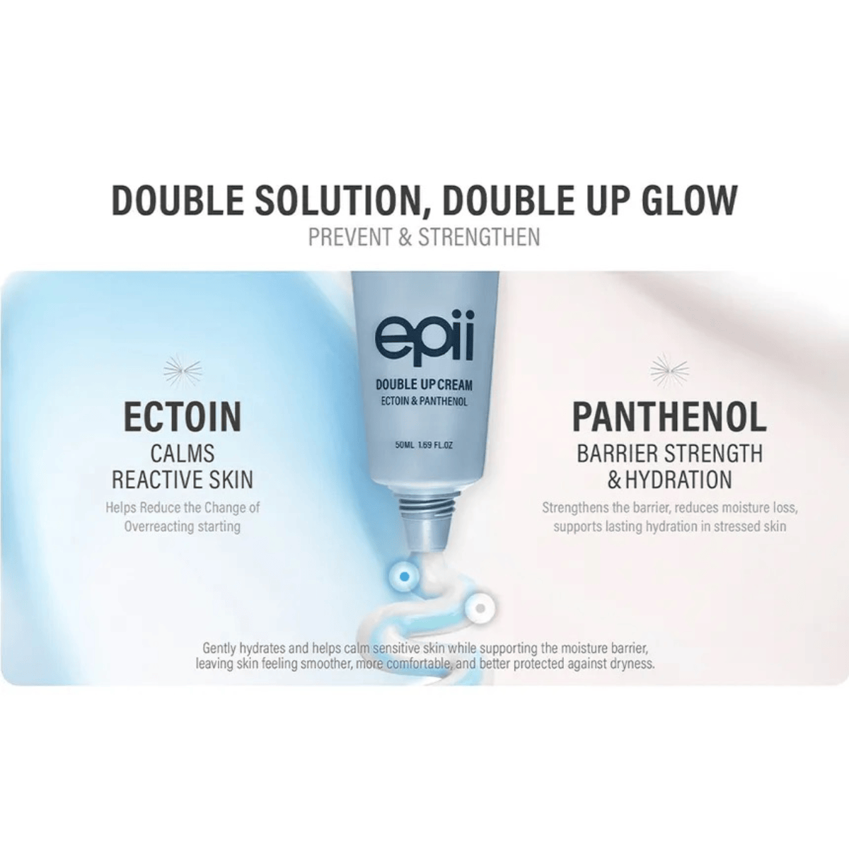 EPII Cream 50ml EPII Double Up Cream Ectoin & Panthenol
