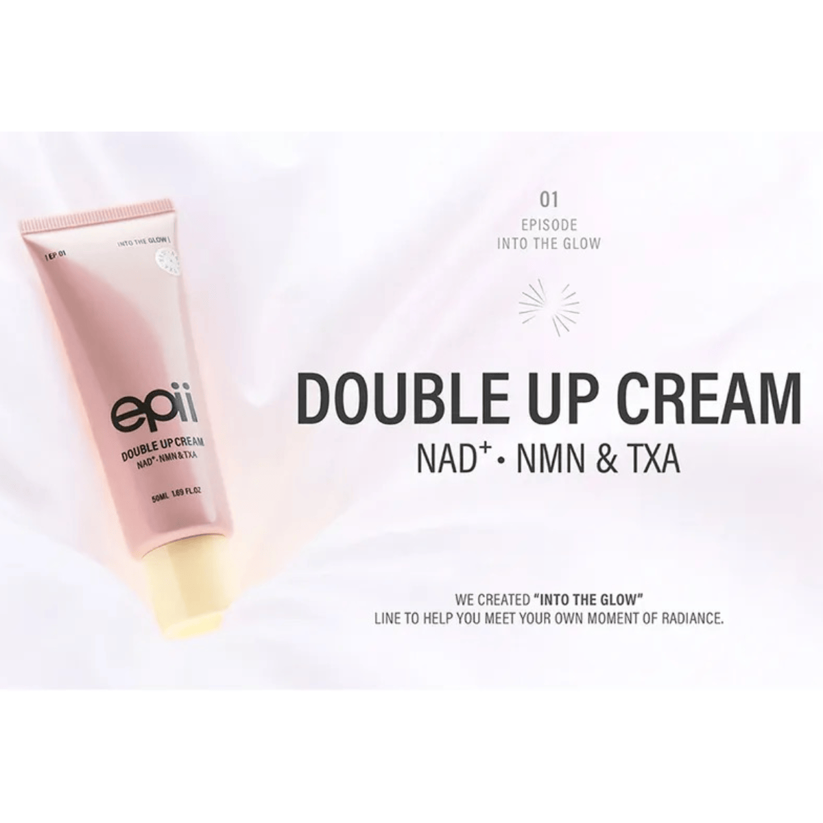 EPII Cream 50ml EPII Double Up Cream NAD+ NMN & TXA