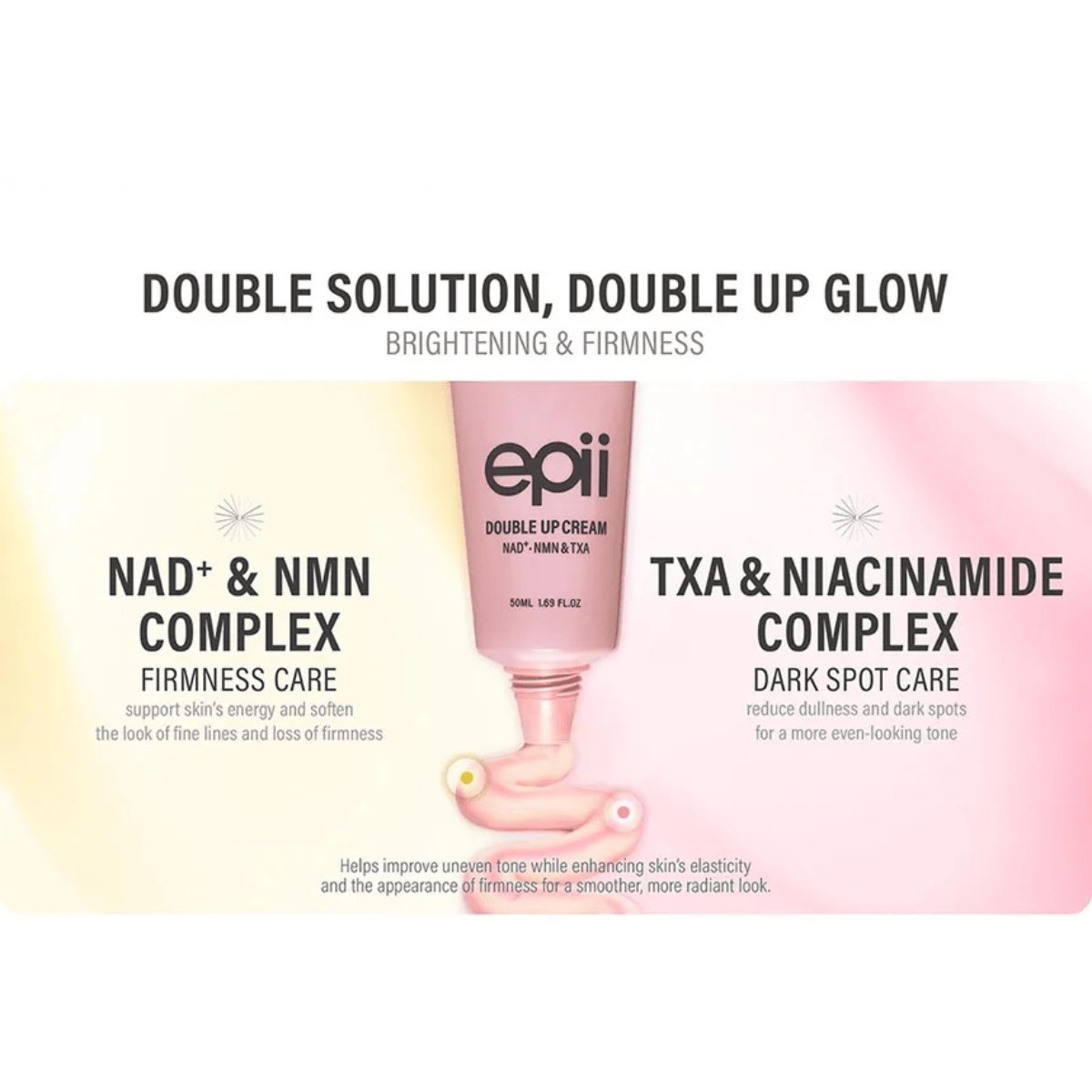 EPII Cream 50ml EPII Double Up Cream NAD+ NMN & TXA
