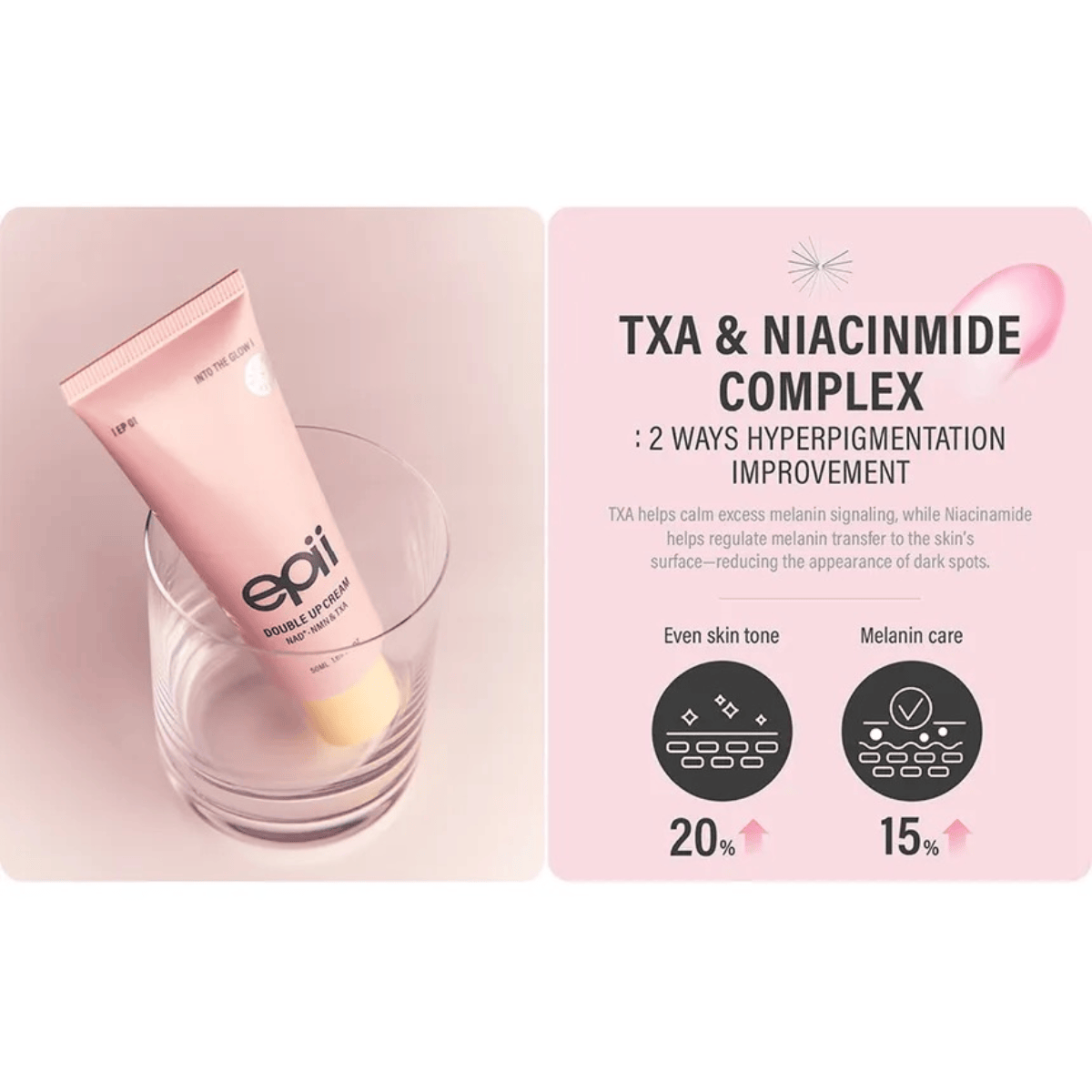 EPII Cream 50ml EPII Double Up Cream NAD+ NMN & TXA