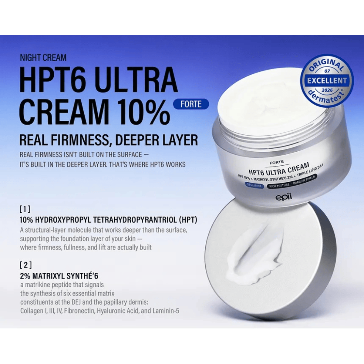EPII Cream 50ml EPII HPT6 Ultra Cream 10%