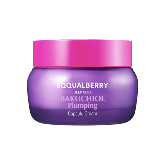 EQQUALBERRY Cream 50ml EQQUALBERRY Bakuchiol Plumping Capsule Cream