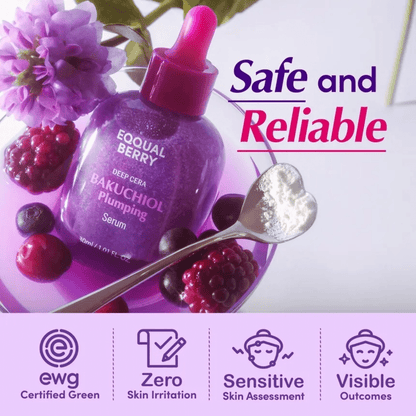 EQQUALBERRY Serum 30ml EQQUALBERRY Bakuchiol Plumping Serum
