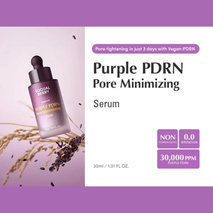 EQQUALBERRY Serum 30ml EQQUALBERRY Purple PDRN Pore Minimizing Serum