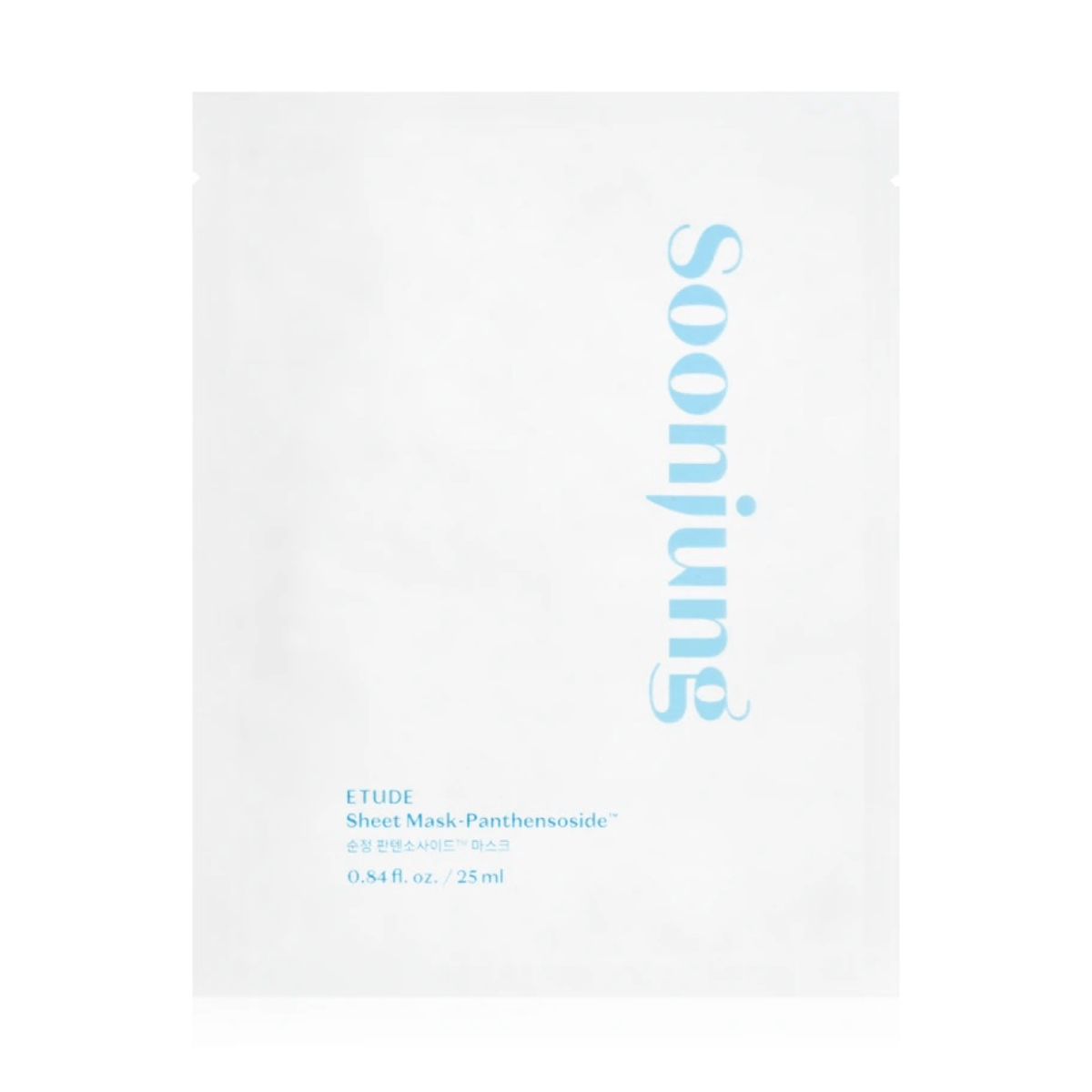 ETUDE Sheet Mask 25ml ETUDE Soon Jung Panthensoside Sheet Mask
