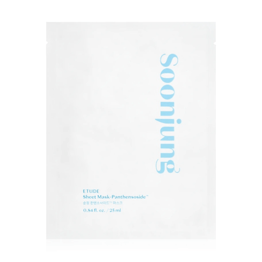 ETUDE Sheet Mask 25ml ETUDE Soon Jung Panthensoside Sheet Mask