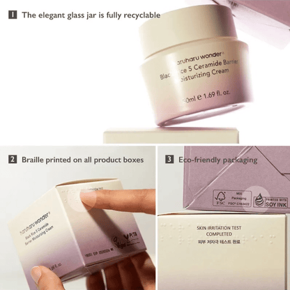 HARUHARU WONDER Cream 50ml HARUHARU WONDER Black Rice 5 Ceramide Barrier Moisturizing Cream