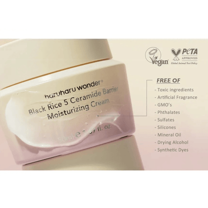HARUHARU WONDER Cream 50ml HARUHARU WONDER Black Rice 5 Ceramide Barrier Moisturizing Cream