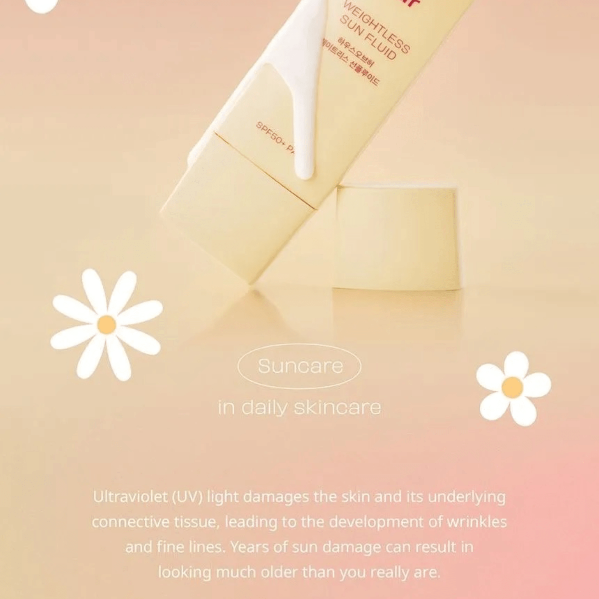 HOUSE OF HUR Sunscreen 50ml HOUSE OF HUR Weightless Sun Fluid